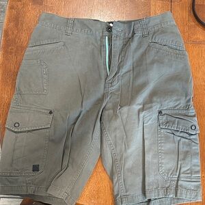 Reef Men's Khaki Cargo Shorts